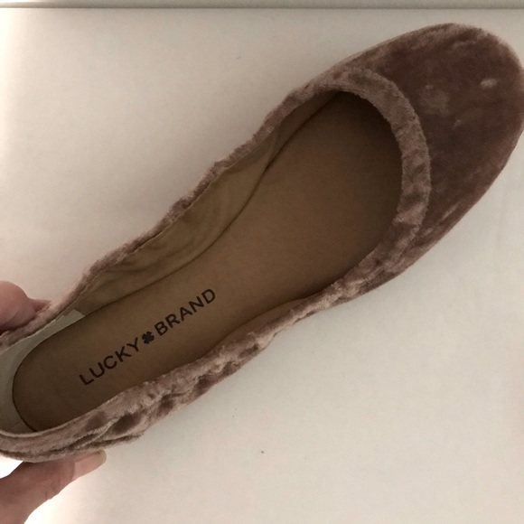 Lucky Brand Velvet Ballet Flats - Picture 7 of 13